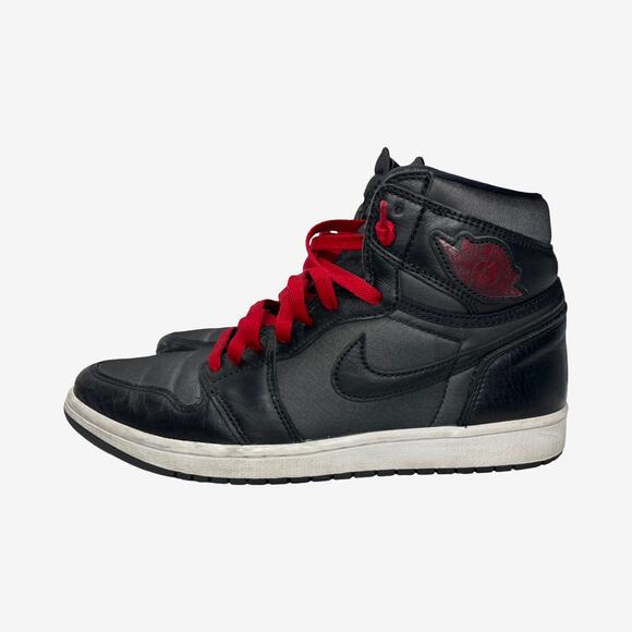 Nike Air Jordan 1 Mid Black Gym Red 555088-060 Mens Size 10 2019 Retro - Picture 5 of 12